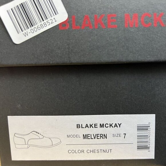 Blake McKay Men\'s Melvern Oxford Chestnut, Size 7 M main image 6